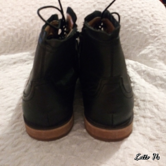 Harrison Myles Lace/Zip Up Boots sz 10.5 - Picture 3 of 7